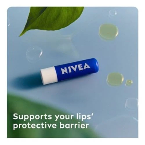 NIVEA Original Care Lip Balm | Shea Butter | 24h Moisture - Two Packs - 4.8 g - Image 3