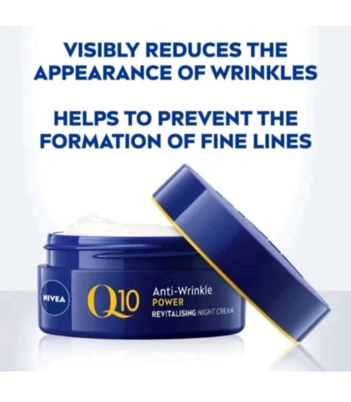 NIVEA Q10 Sensitive Anti-Wrinkle Creams – Day + Night Skincare Set, Brand New - Image 5