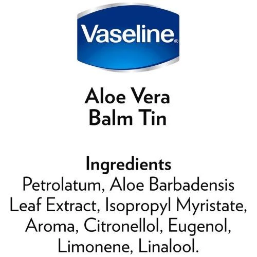 Vaseline Lip Therapy Aloe Vera 20g – 2 Pack Lip Balm, Petroleum Jelly Moisturise - Image 4